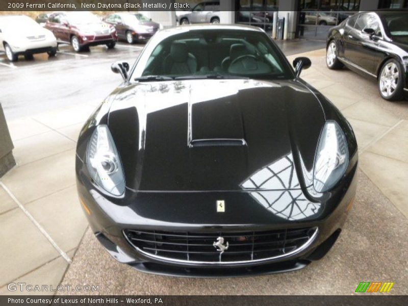 Nero Daytona (Black Metallic) / Black 2009 Ferrari California