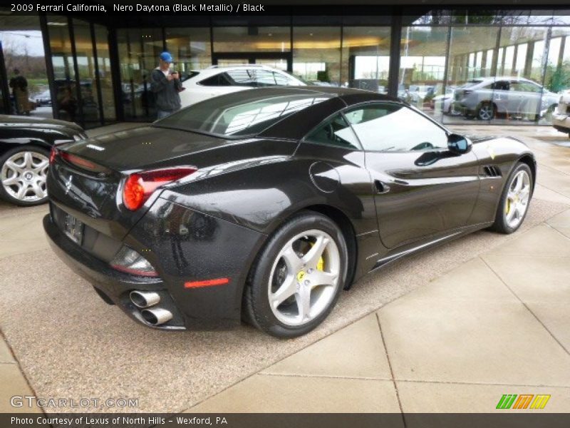 Nero Daytona (Black Metallic) / Black 2009 Ferrari California