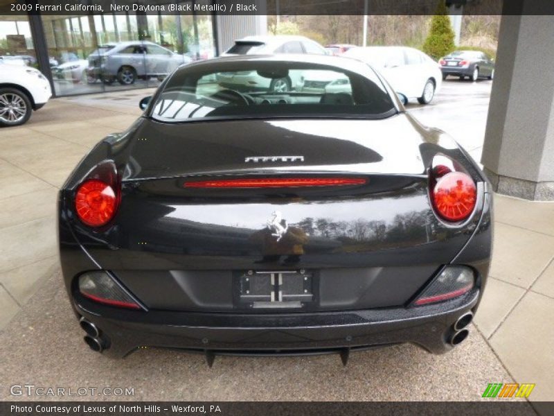 Nero Daytona (Black Metallic) / Black 2009 Ferrari California