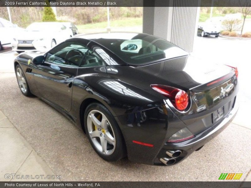 Nero Daytona (Black Metallic) / Black 2009 Ferrari California