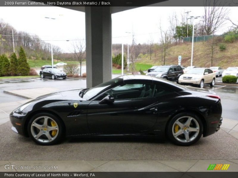 Nero Daytona (Black Metallic) / Black 2009 Ferrari California