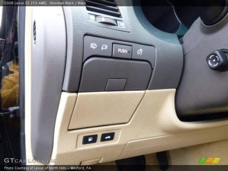 Obsidian Black / Black 2008 Lexus GS 350 AWD
