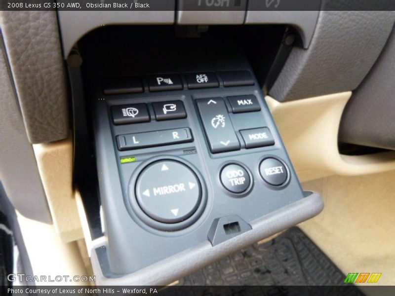 Obsidian Black / Black 2008 Lexus GS 350 AWD