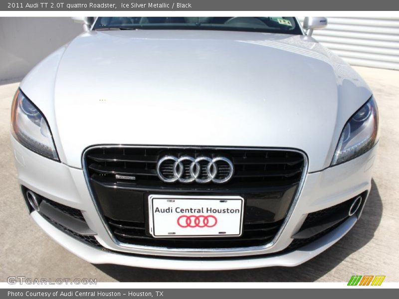 Ice Silver Metallic / Black 2011 Audi TT 2.0T quattro Roadster