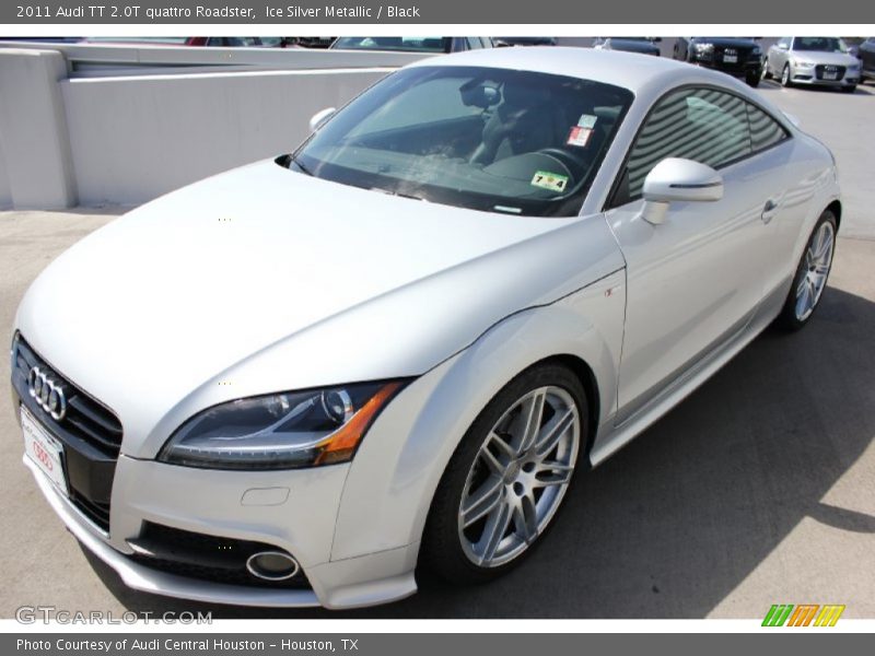 Ice Silver Metallic / Black 2011 Audi TT 2.0T quattro Roadster