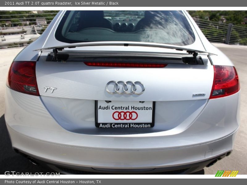 Ice Silver Metallic / Black 2011 Audi TT 2.0T quattro Roadster