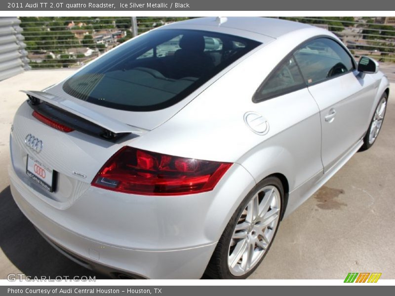 Ice Silver Metallic / Black 2011 Audi TT 2.0T quattro Roadster