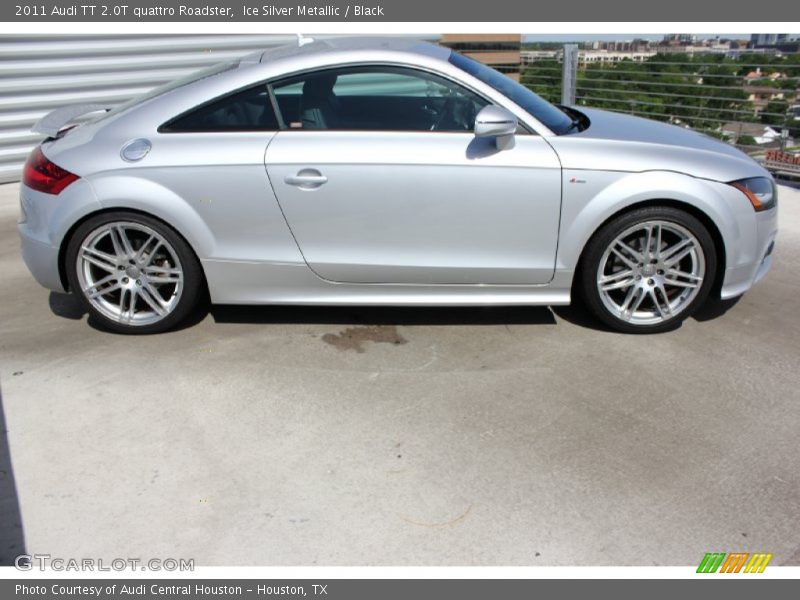 Ice Silver Metallic / Black 2011 Audi TT 2.0T quattro Roadster