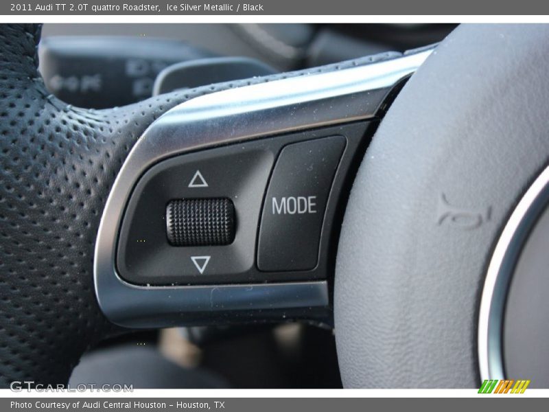 Ice Silver Metallic / Black 2011 Audi TT 2.0T quattro Roadster