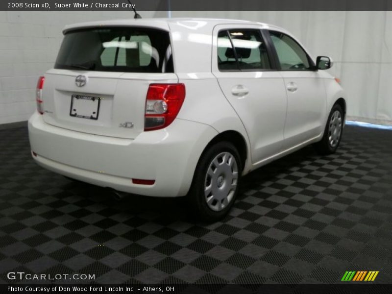 Super White / Charcoal Gray 2008 Scion xD