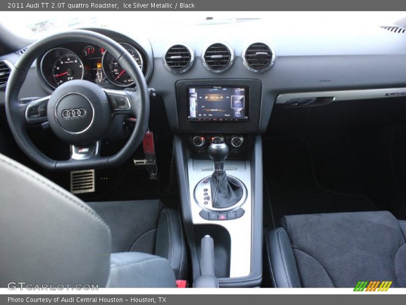 Ice Silver Metallic / Black 2011 Audi TT 2.0T quattro Roadster