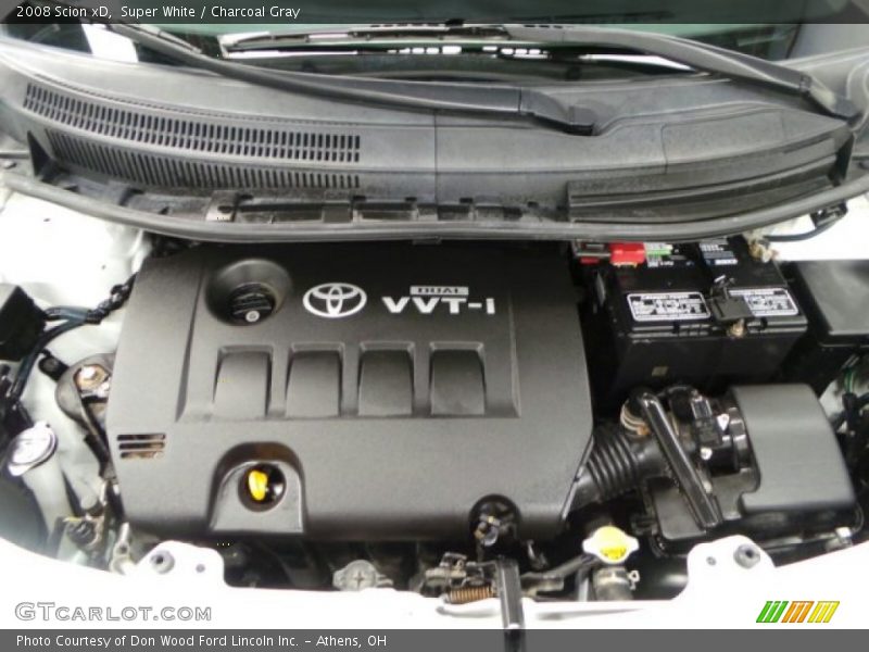 Super White / Charcoal Gray 2008 Scion xD