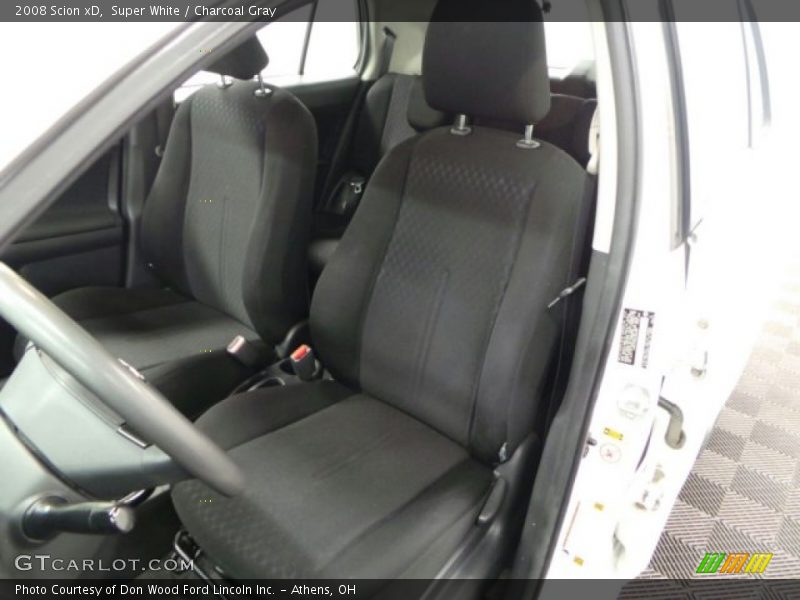 Super White / Charcoal Gray 2008 Scion xD