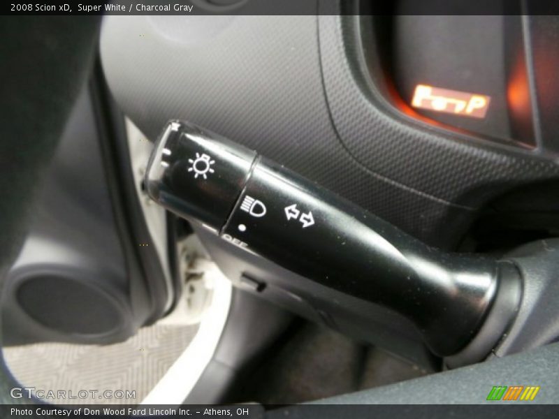 Super White / Charcoal Gray 2008 Scion xD