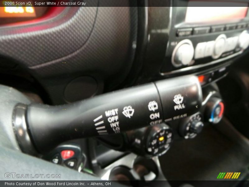 Super White / Charcoal Gray 2008 Scion xD