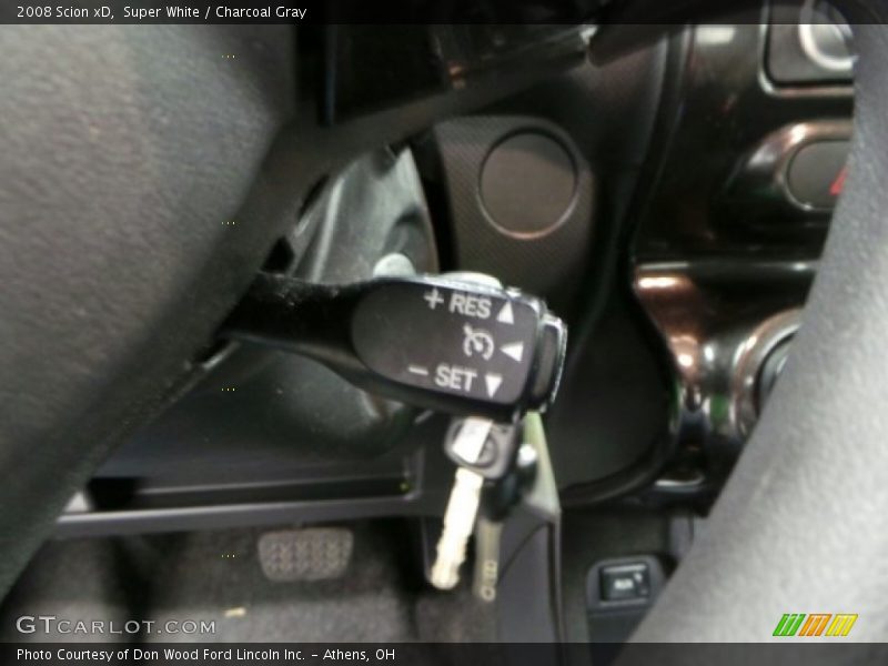 Super White / Charcoal Gray 2008 Scion xD