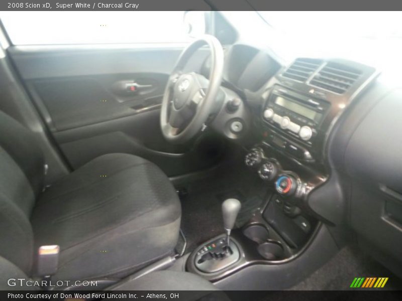 Super White / Charcoal Gray 2008 Scion xD