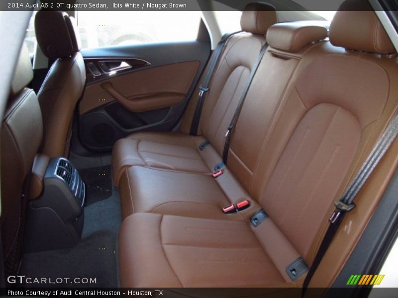 Rear Seat of 2014 A6 2.0T quattro Sedan