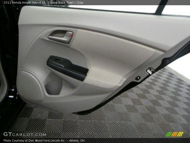 Crystal Black Pearl / Gray 2011 Honda Insight Hybrid LX