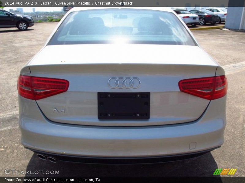 Cuvee Silver Metallic / Chestnut Brown/Black 2014 Audi A4 2.0T Sedan