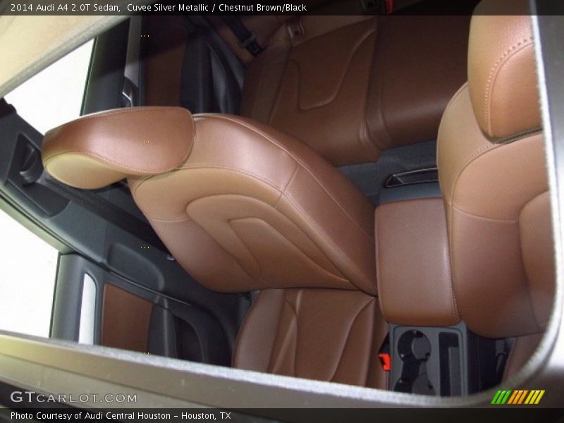 Cuvee Silver Metallic / Chestnut Brown/Black 2014 Audi A4 2.0T Sedan