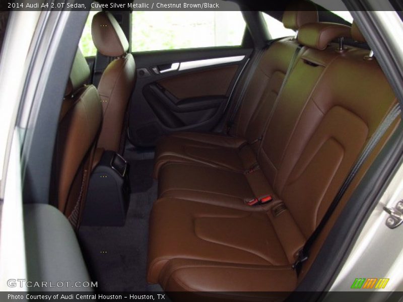 Cuvee Silver Metallic / Chestnut Brown/Black 2014 Audi A4 2.0T Sedan