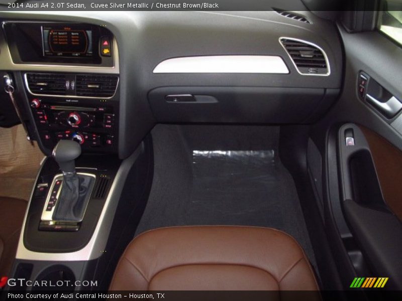 Cuvee Silver Metallic / Chestnut Brown/Black 2014 Audi A4 2.0T Sedan