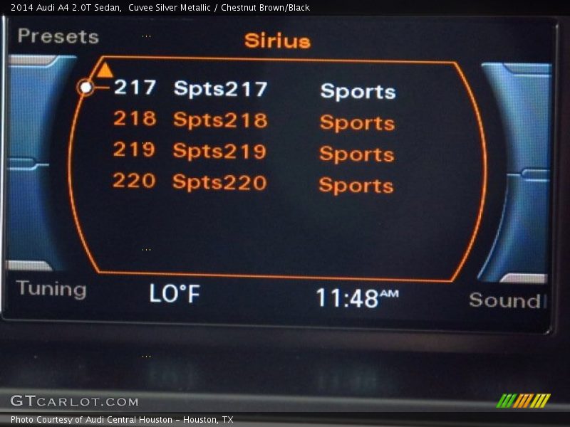 Cuvee Silver Metallic / Chestnut Brown/Black 2014 Audi A4 2.0T Sedan