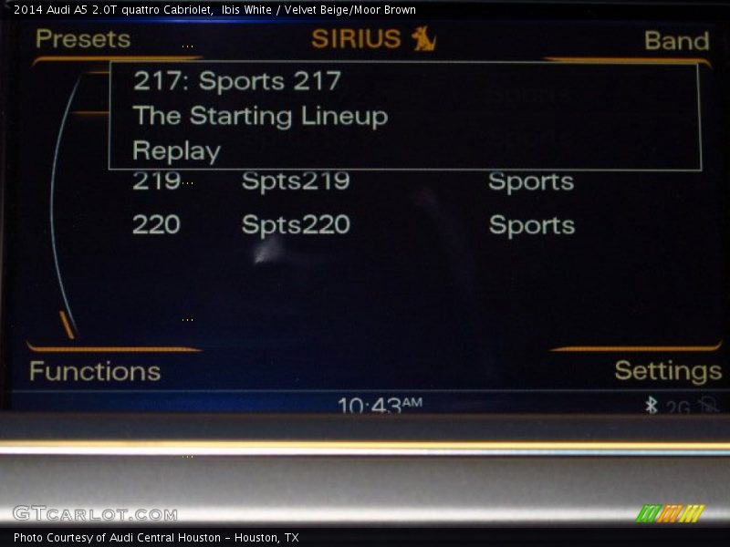 Ibis White / Velvet Beige/Moor Brown 2014 Audi A5 2.0T quattro Cabriolet