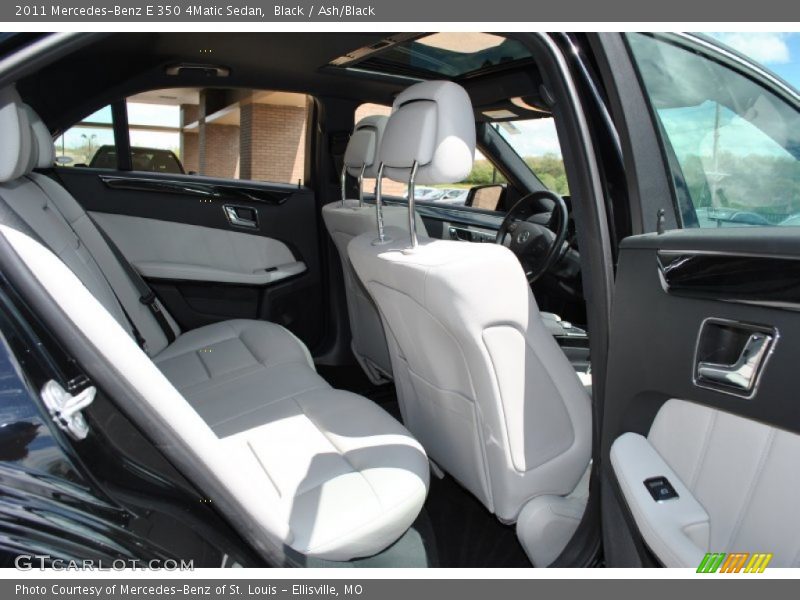 Black / Ash/Black 2011 Mercedes-Benz E 350 4Matic Sedan