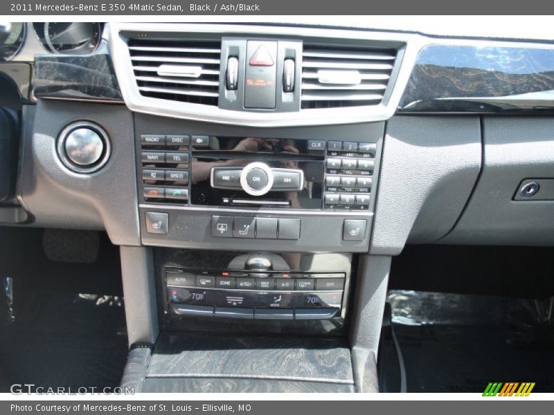 Black / Ash/Black 2011 Mercedes-Benz E 350 4Matic Sedan