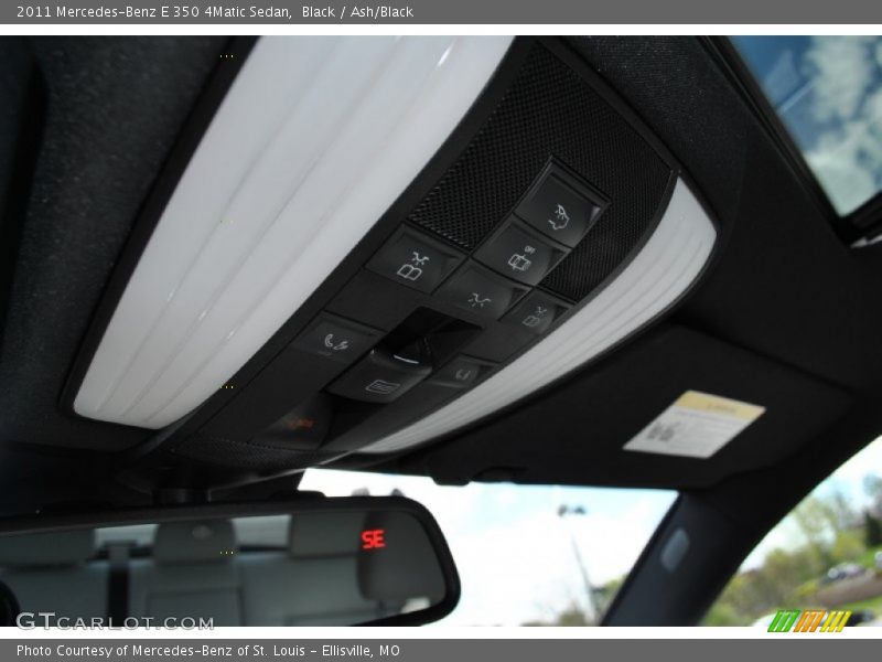 Black / Ash/Black 2011 Mercedes-Benz E 350 4Matic Sedan