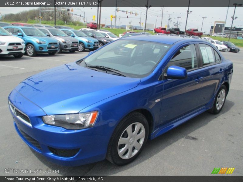 Front 3/4 View of 2012 Lancer ES