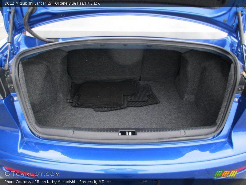 Octane Blue Pearl / Black 2012 Mitsubishi Lancer ES