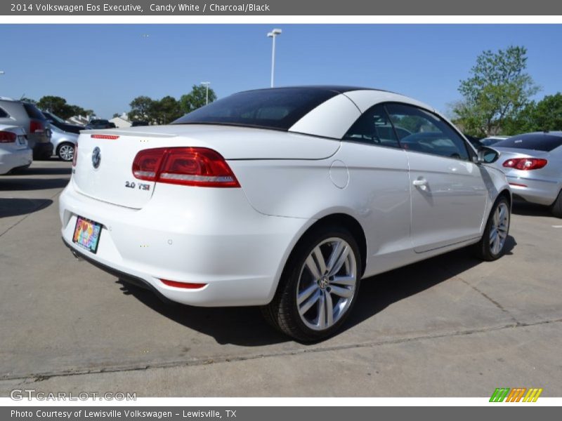 Candy White / Charcoal/Black 2014 Volkswagen Eos Executive
