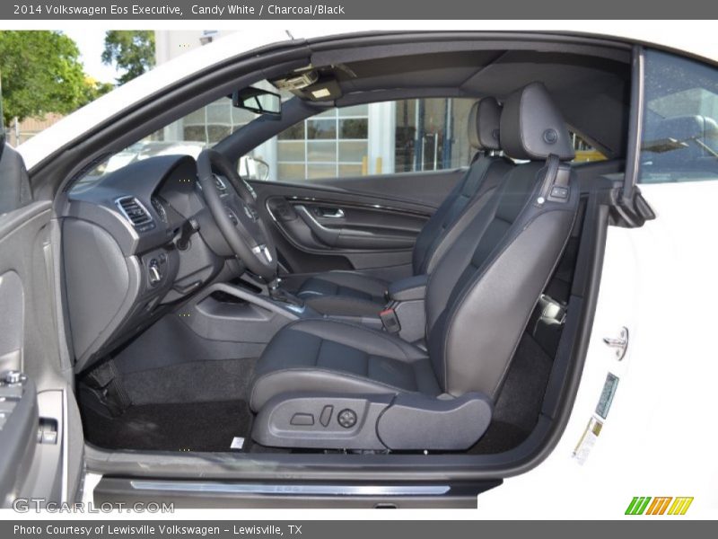 Candy White / Charcoal/Black 2014 Volkswagen Eos Executive