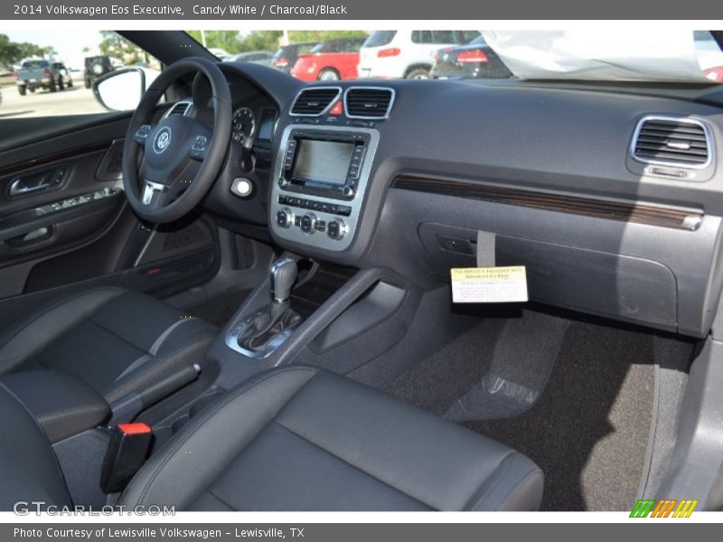 Candy White / Charcoal/Black 2014 Volkswagen Eos Executive