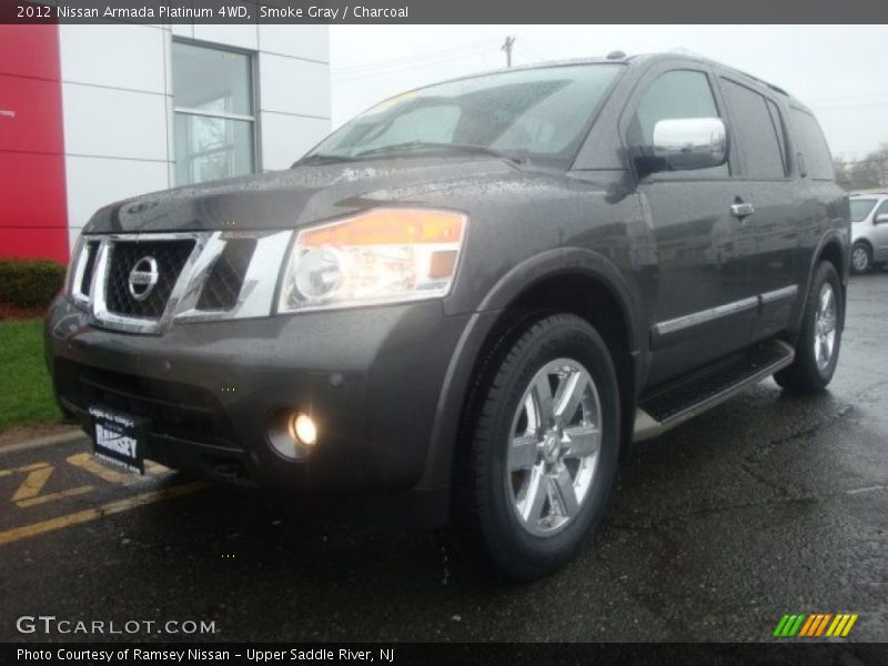Smoke Gray / Charcoal 2012 Nissan Armada Platinum 4WD