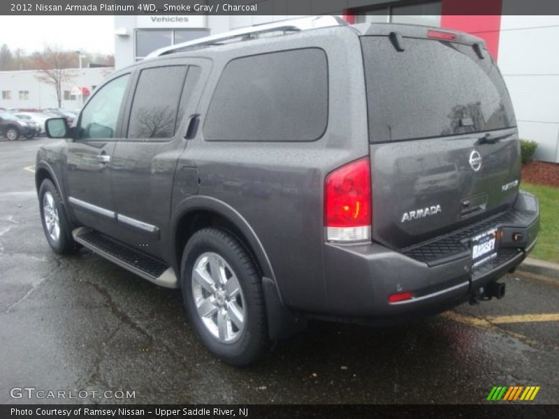 Smoke Gray / Charcoal 2012 Nissan Armada Platinum 4WD