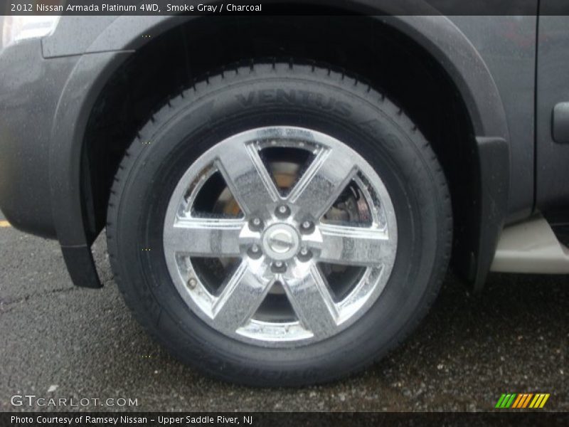 Smoke Gray / Charcoal 2012 Nissan Armada Platinum 4WD