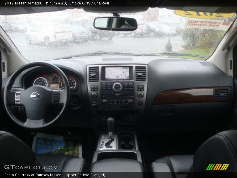 Smoke Gray / Charcoal 2012 Nissan Armada Platinum 4WD