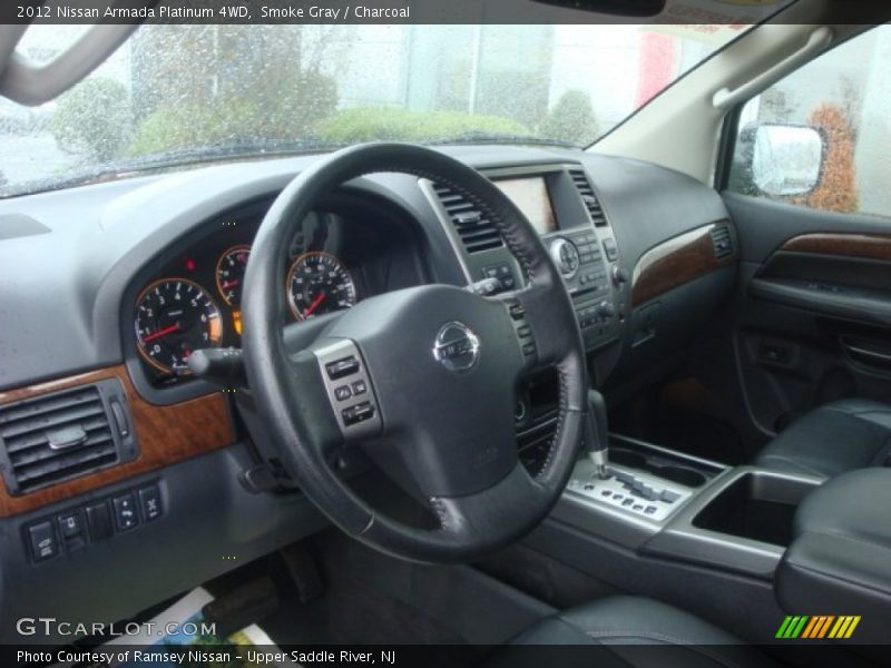 Smoke Gray / Charcoal 2012 Nissan Armada Platinum 4WD