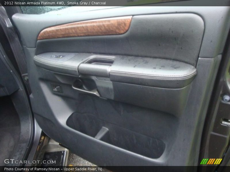 Smoke Gray / Charcoal 2012 Nissan Armada Platinum 4WD