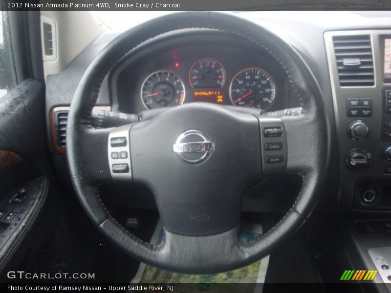 Smoke Gray / Charcoal 2012 Nissan Armada Platinum 4WD