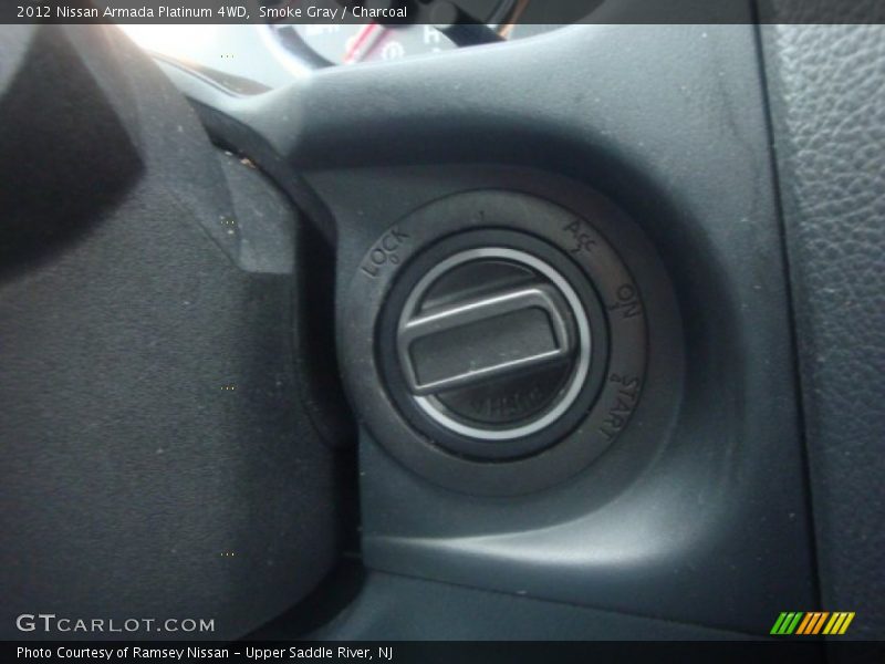 Smoke Gray / Charcoal 2012 Nissan Armada Platinum 4WD