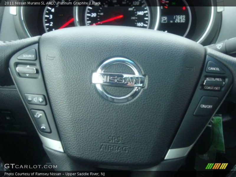Platinum Graphite / Black 2011 Nissan Murano SL AWD