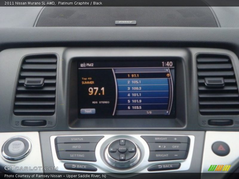 Platinum Graphite / Black 2011 Nissan Murano SL AWD