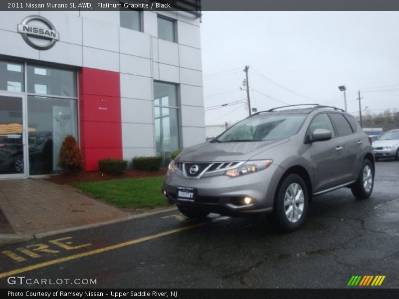 Platinum Graphite / Black 2011 Nissan Murano SL AWD