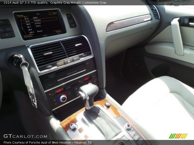 Graphite Gray Metallic / Limestone Gray 2014 Audi Q7 3.0 TFSI quattro