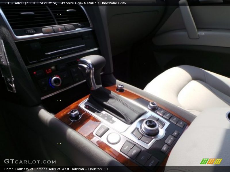 Graphite Gray Metallic / Limestone Gray 2014 Audi Q7 3.0 TFSI quattro